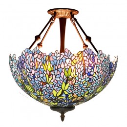 22 Inch Wisteria Stained...