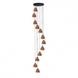 7-Inch Golden Leaf Red...