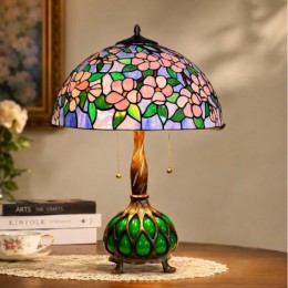 Apple Blossom Tiffany-Style...