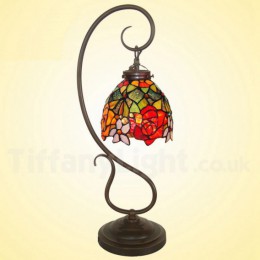 7 Inch Rustic Rose Tiffany...