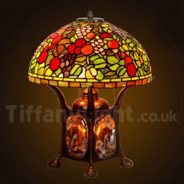 16 Inch Rose Tiffany Table...
