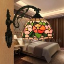 8 Inch European Stained Glass Tiffany Wall Light