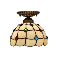 Tiffany Flush Ceiling Lights