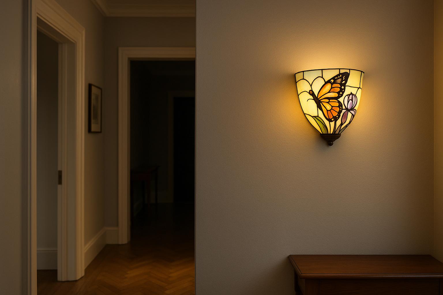 Seeing the Wings Clearly: Warm White Bulbs for Butterfly Tiffany-Style Lights